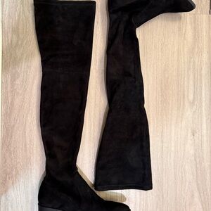 Steve Madden Black Over-the-Knee Boots